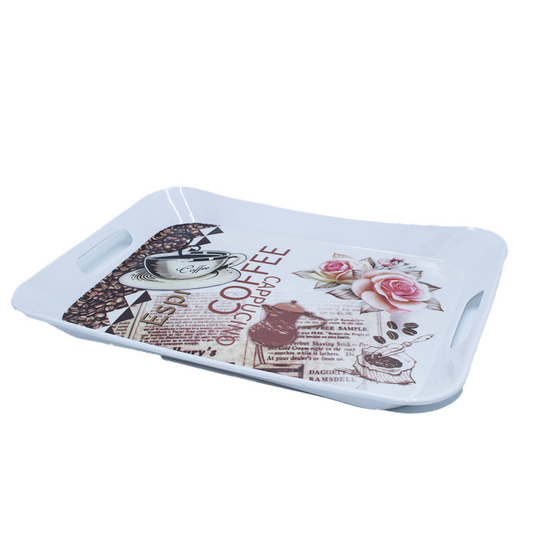 Mm Tray 32X23Cm 2Handle  Printed
