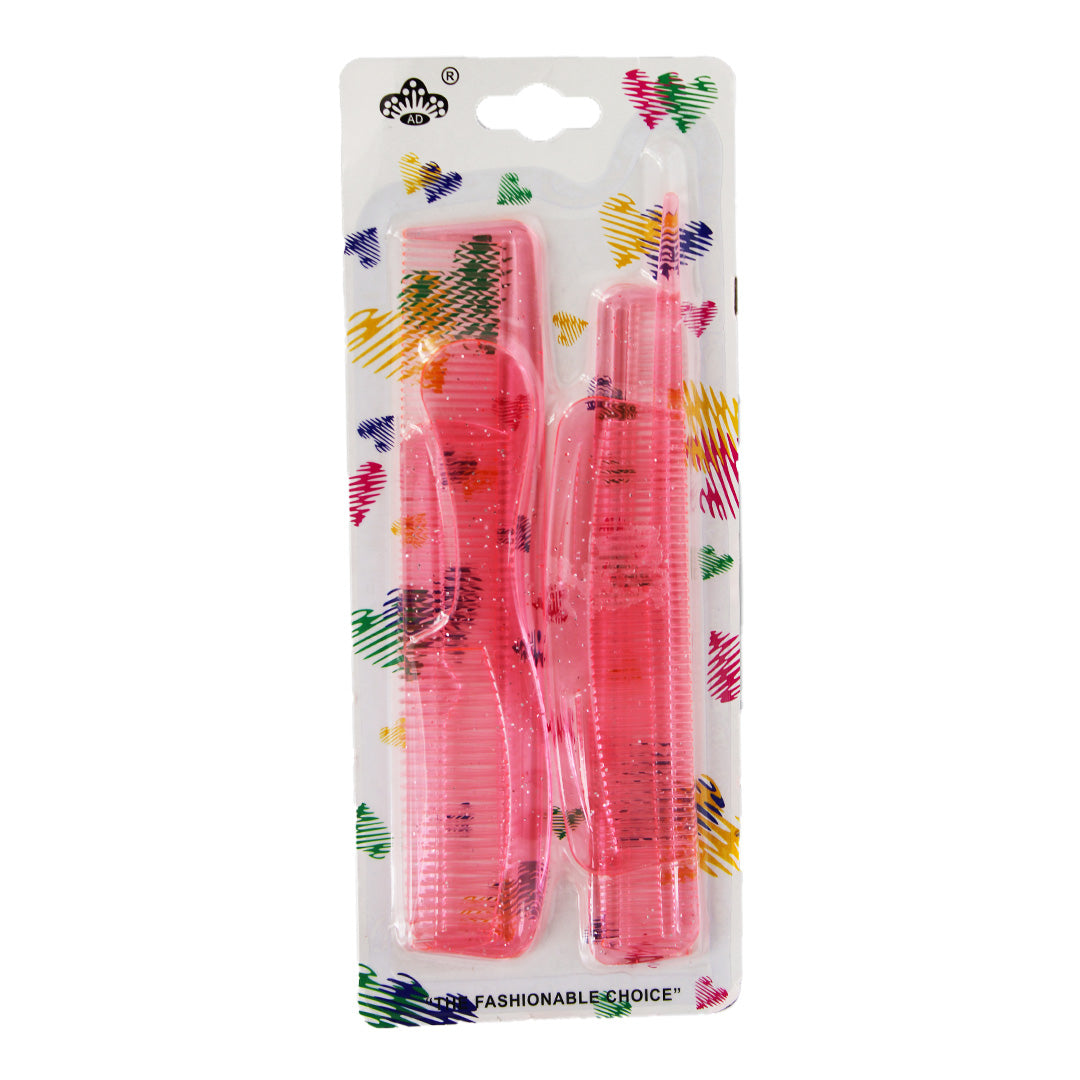 Comb Set 6Pc Assorted Carded