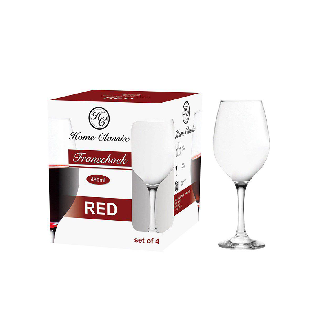 Red Wine 4Pk 490Ml H/Classix Franschoek