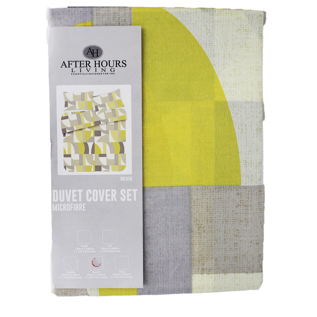 Duvet Cover Queen 3Pc Micro