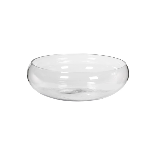Vase Glass Bubble 12X20Cm