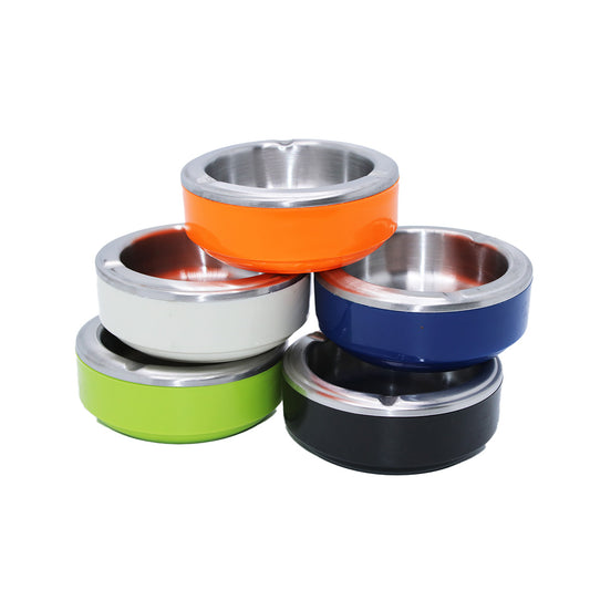 Ashtray 11Cm Round Metal