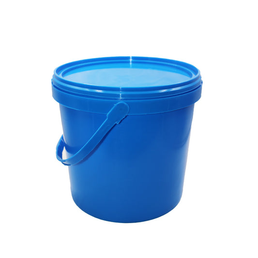Bucket 10L With Lid Assorted  Bg/Xdsl