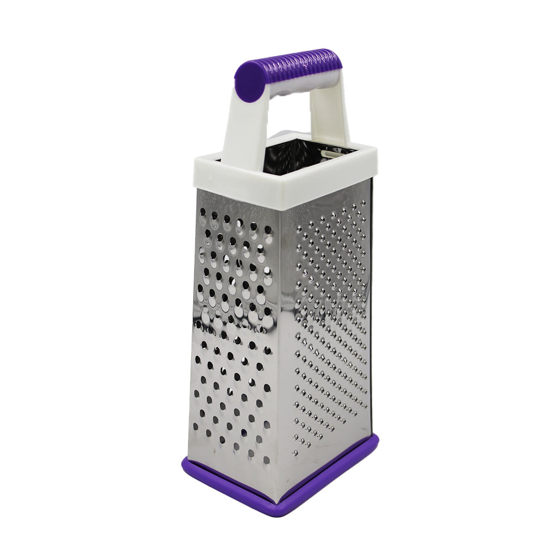 Grater 4Sided 17X9Cm Plastic Handle/Base