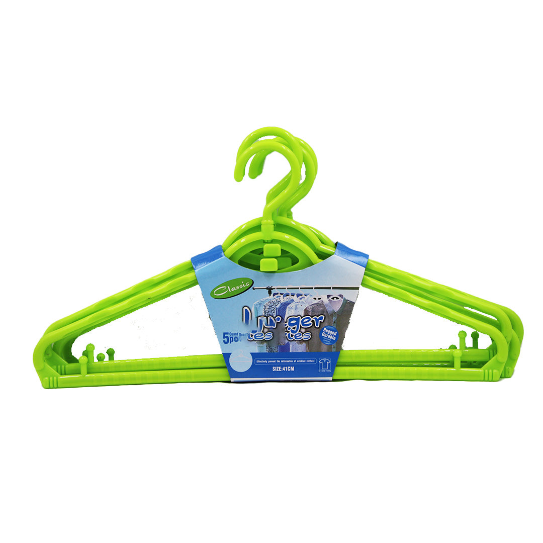 Hanger 5Pc Embossed Classic 41Cm Lt-1029