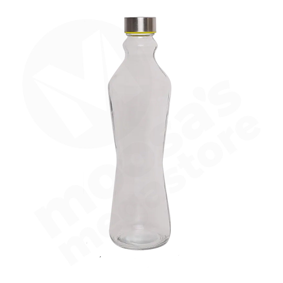 Bottle 1L Clear Glass