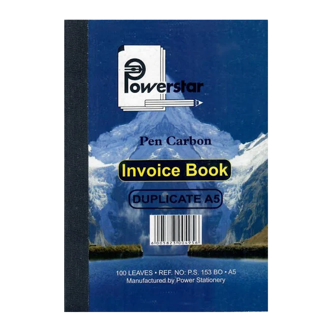 Invoice Book Duplicate A5 Powerstar