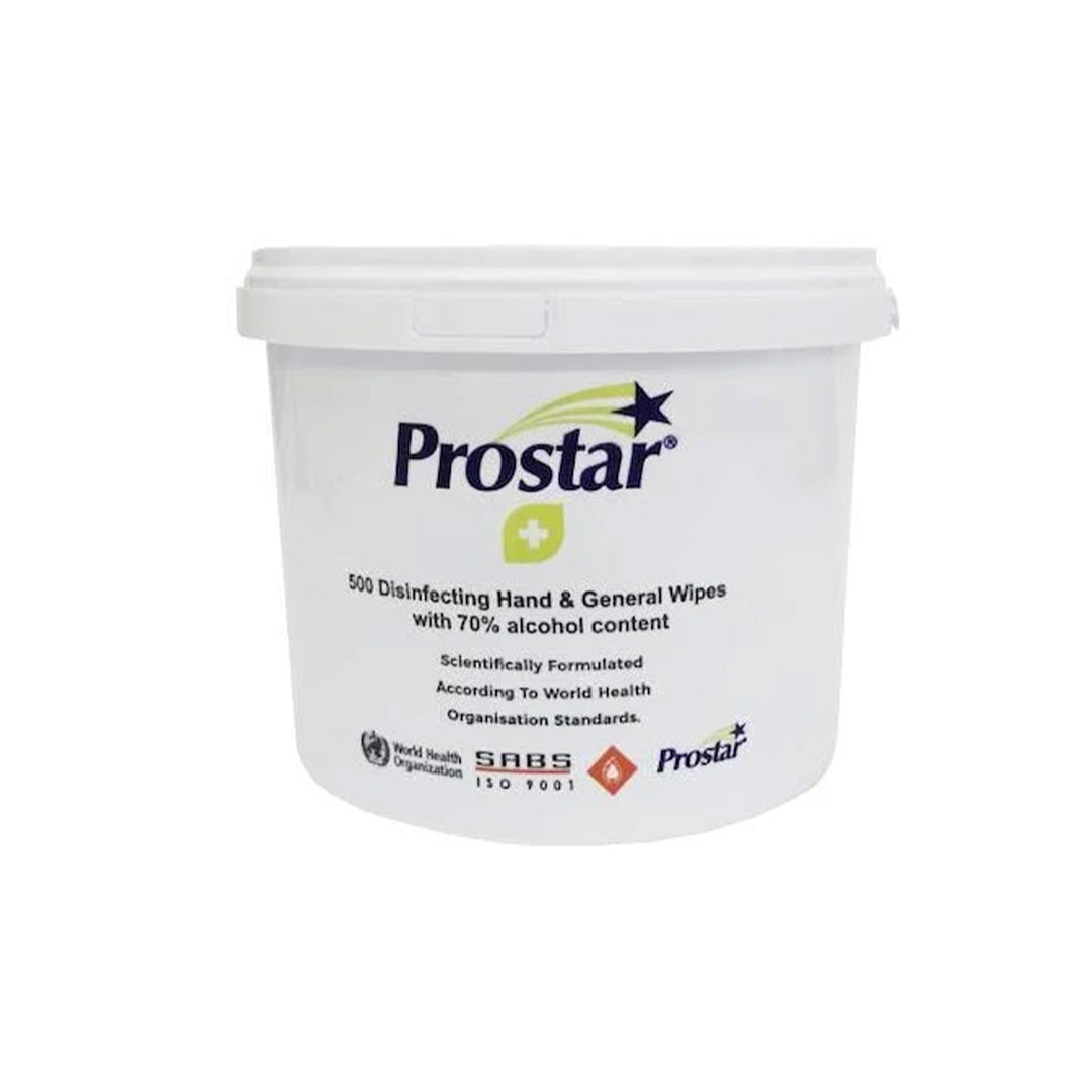 Cleansing Wipes 500Pc Disinfectant/Prostar Bucket