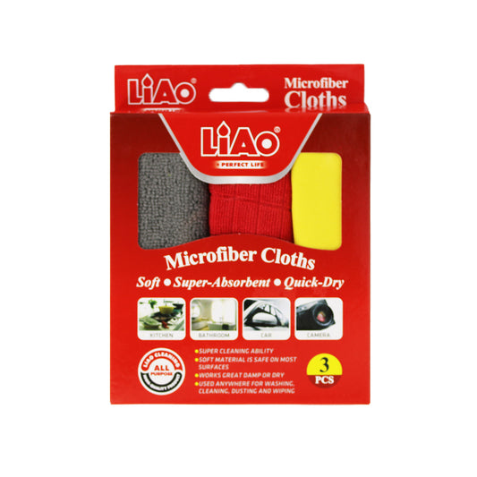 Cloth Microfiber 3Pc In Box Liao