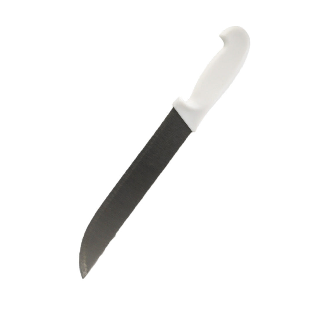 Butcher Knife 9 White Pl Handle Baishun