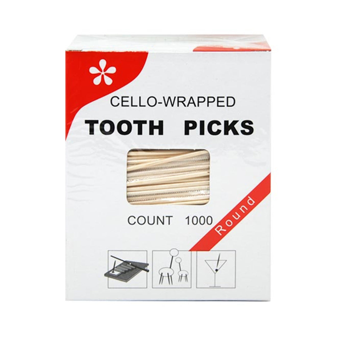 Toothpick 1000Pc Wrapped Boxed