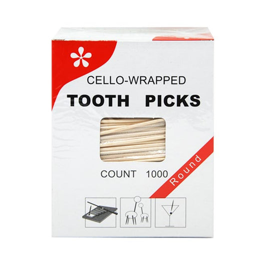 Toothpick 1000Pc Wraped Boxed