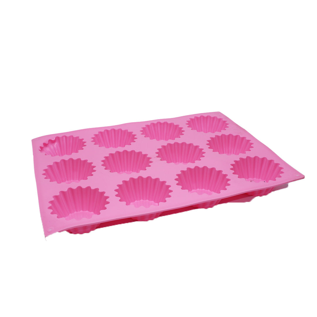Bakeware 12Cup Muffin Pan Silicone 34X25Cm