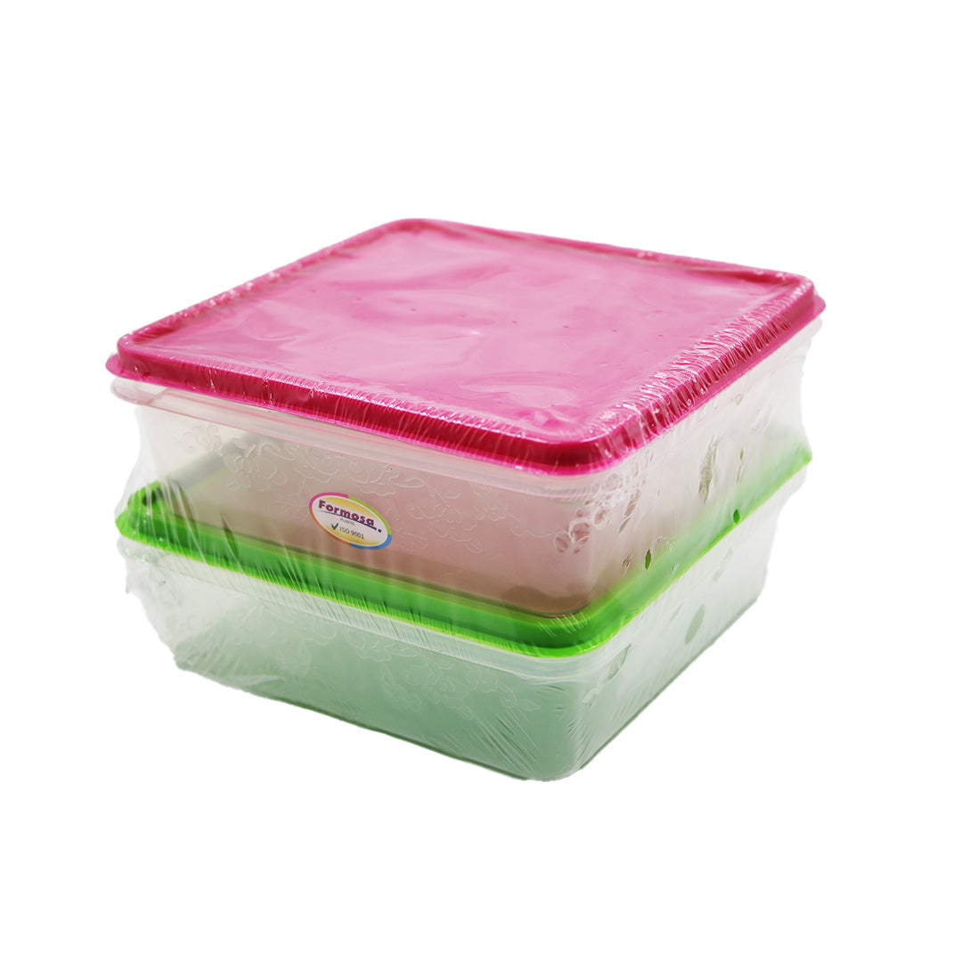 Lunch Box  2Pk 600Ml Berry 8609