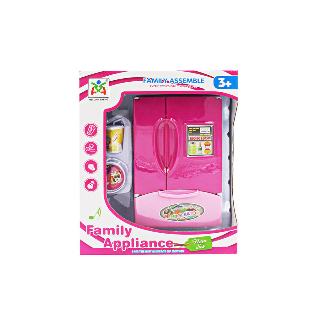 Toys Fridge 17X9.5X20.5Cm Battery Operated