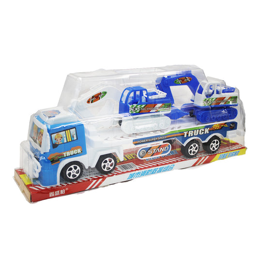 Toys Truck  39Cm  With 2 Cranes 586-58