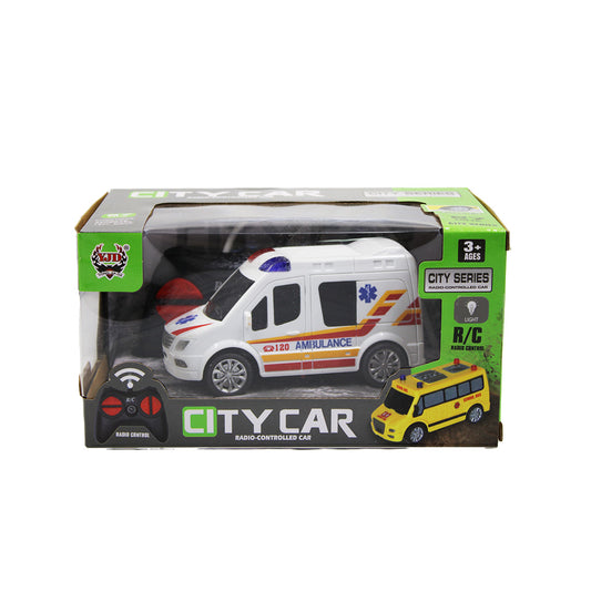 Toys Ambulance 12Cm Remote Control 100-1 City Car
