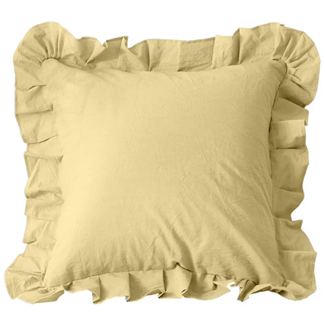 Pillow Case Sand Continental Frill Richmont
