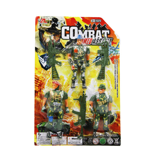 Toys Army Set 6Pc Combat Armed
