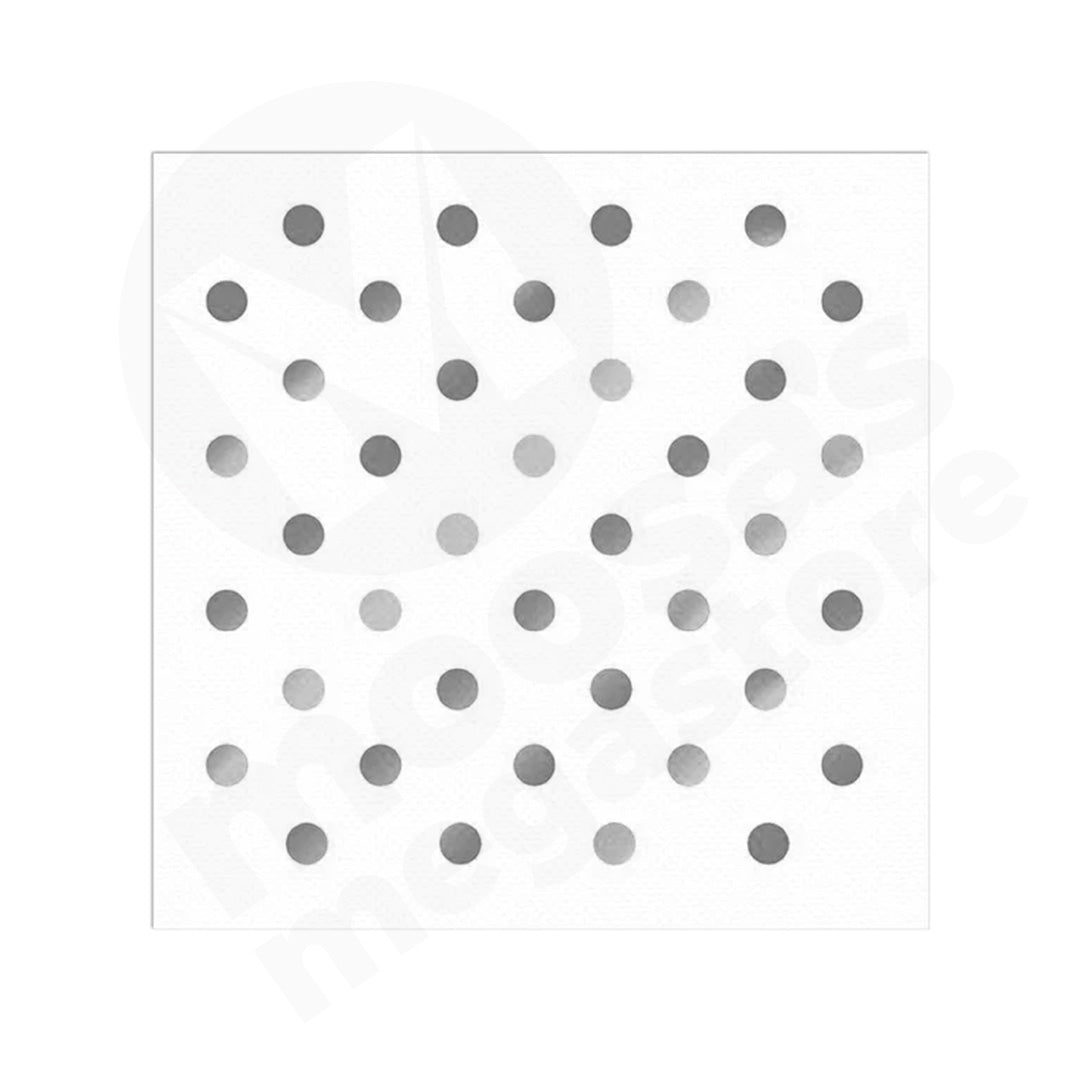 Serviette 16/20Pc 2Ply Gold/Silver Foiling/Marble