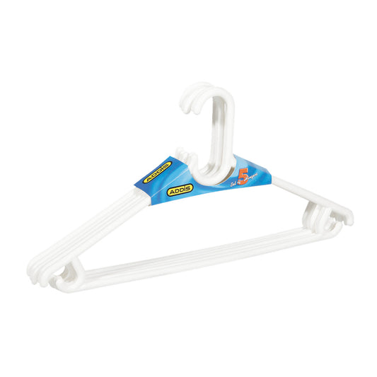 Hanger 5Pk White  Unisex Addis