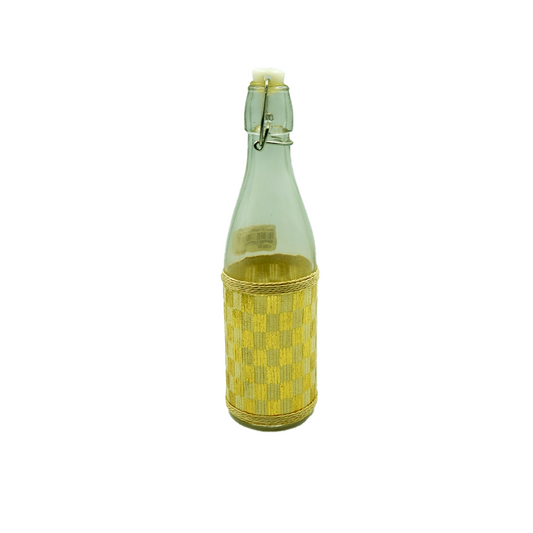 Bottle Vinegar 27Cmx6.5Cm Wicker Cover