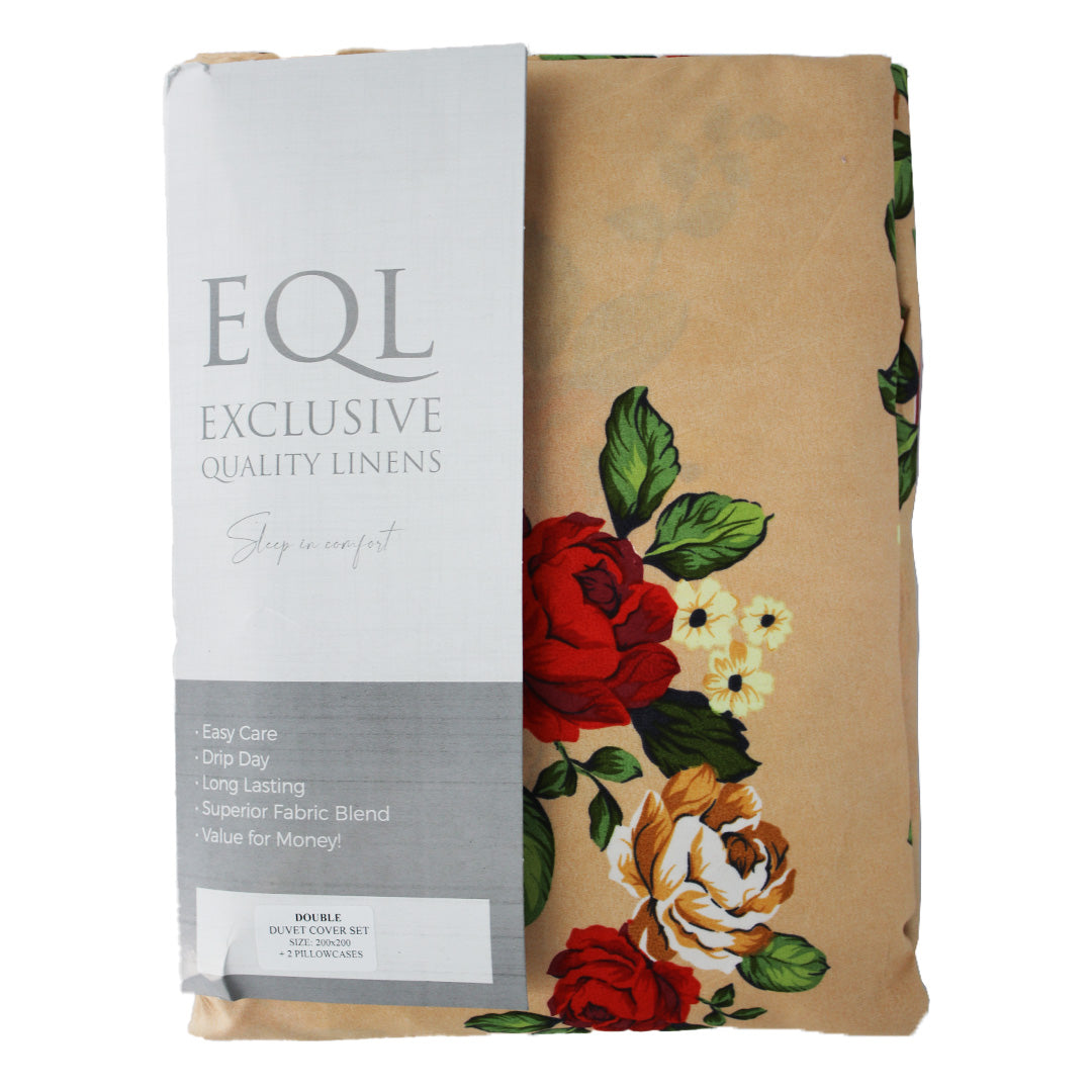Duvet Cover Set Double Eql