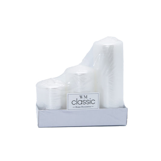 Candle 3Pc Set Wm Classic