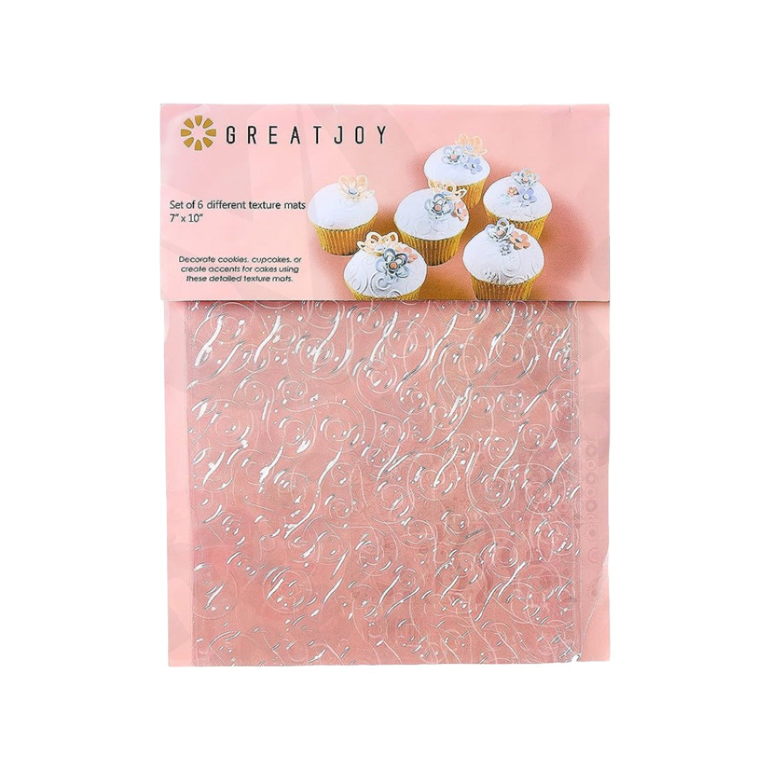 Bakeware Texture Mat 6Pc Greatjoy