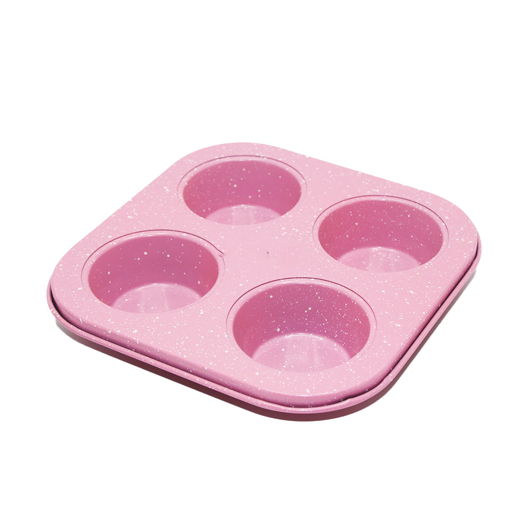 Bakeware Muffin Cup 4Division Non/St Marble Look