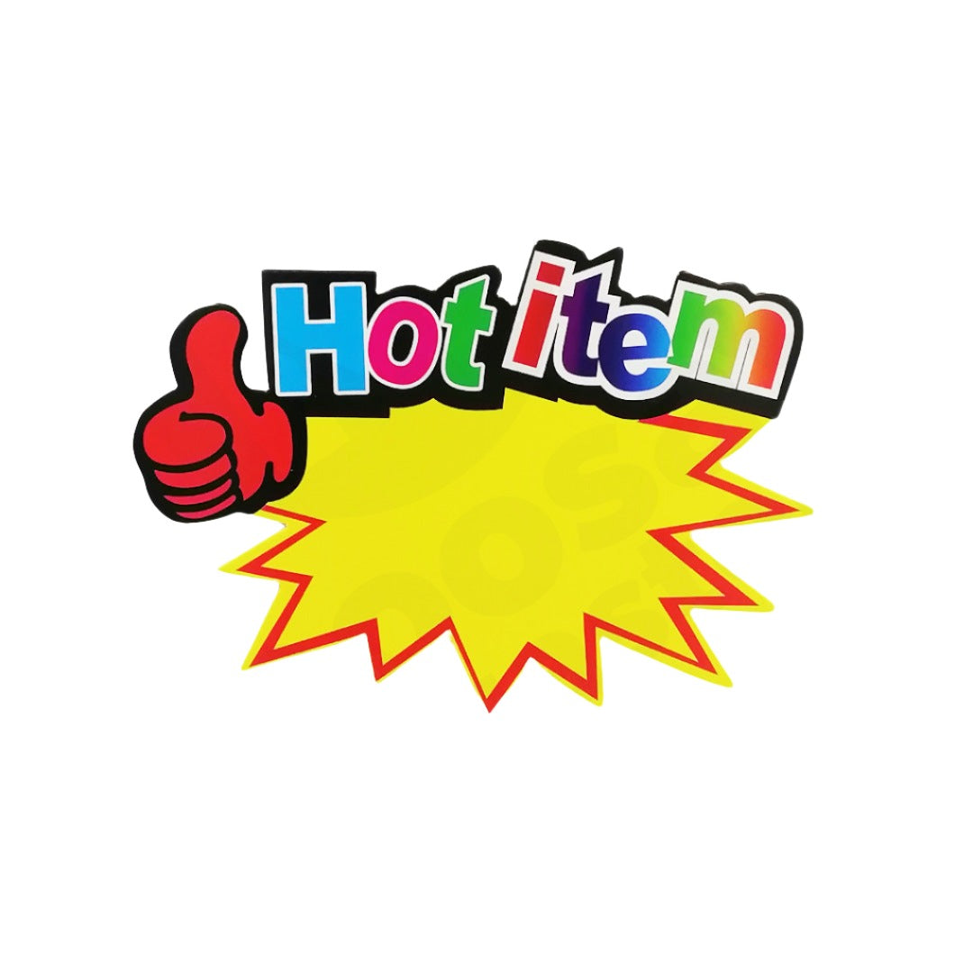 Promotion Tag Hot Item 10Pc