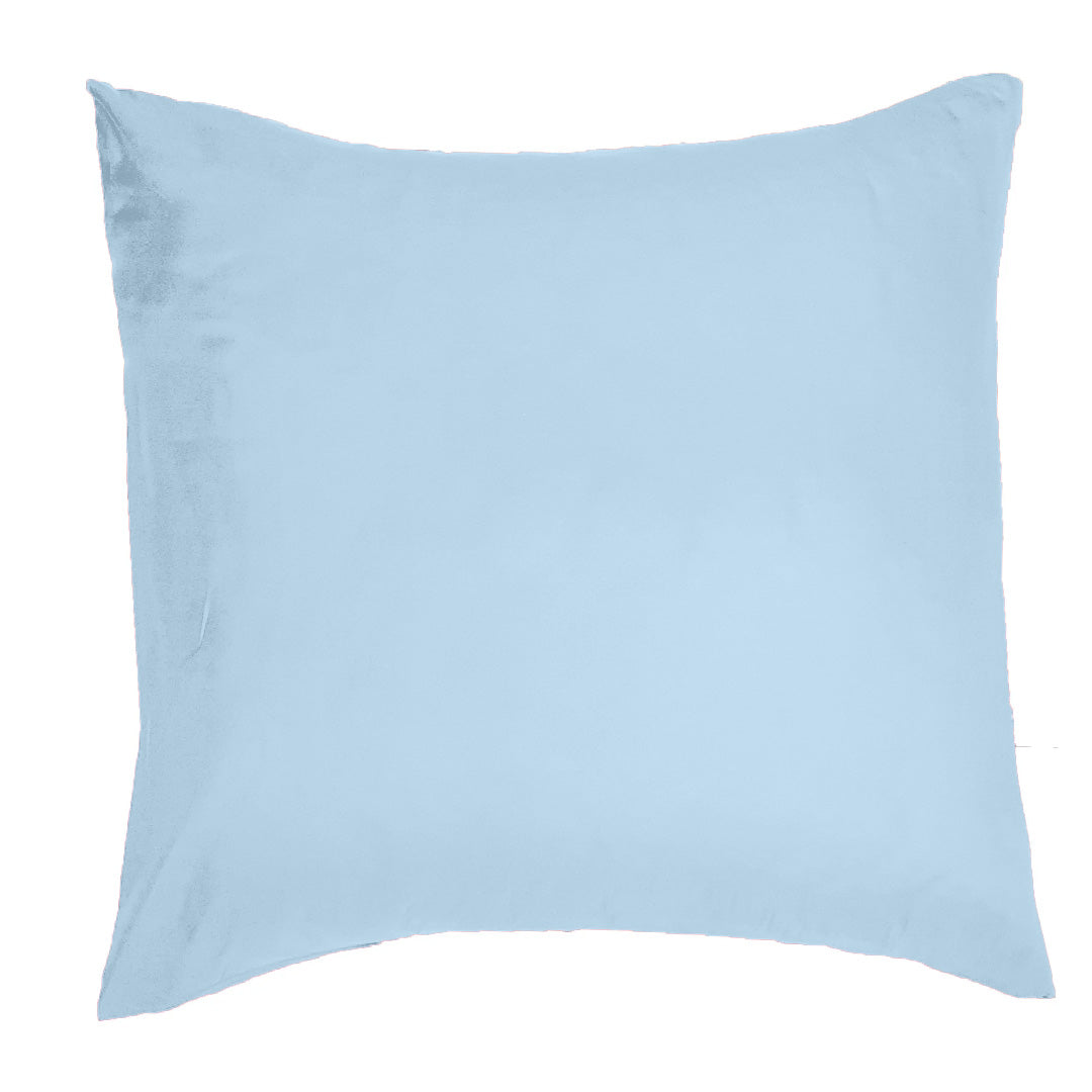 Pillow Case Blue Continental Unfrill 75X75