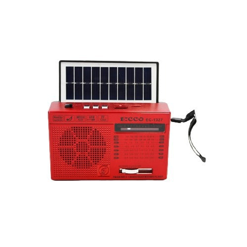 Radio Small With Solar Panel Ec-1327