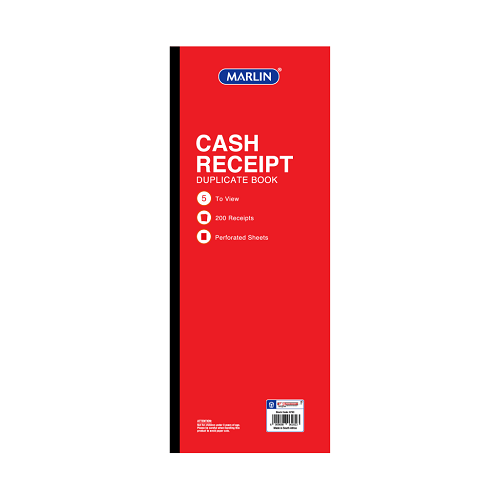 Cash Receipt Book 5 To View