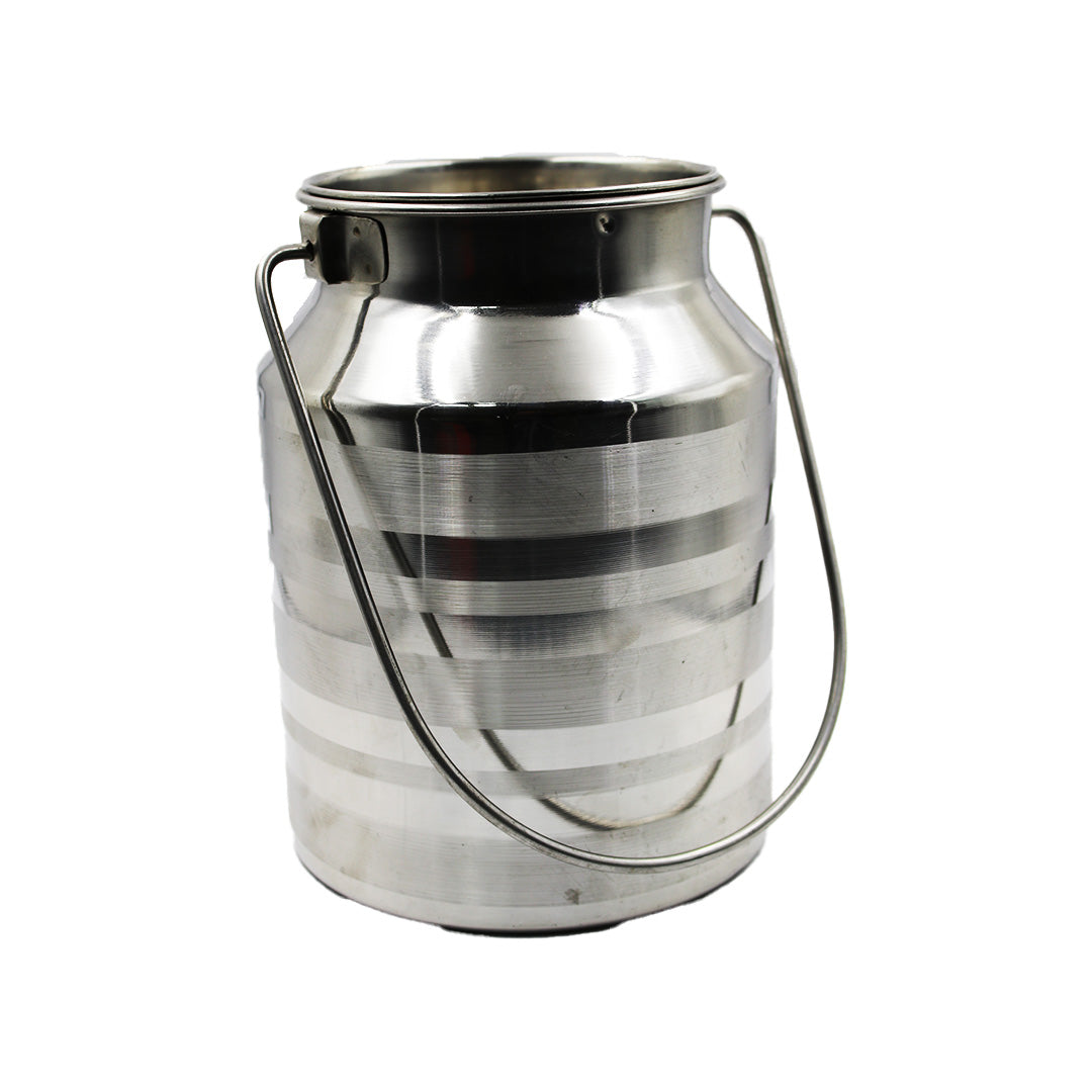 Milk Can 5L Stainless Steel Krishna No 5