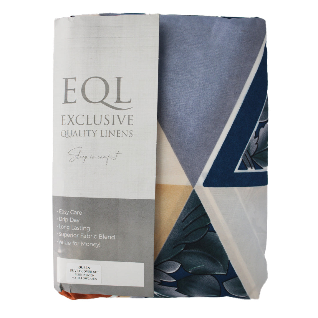 Duvet Cover Set Queen  Eql