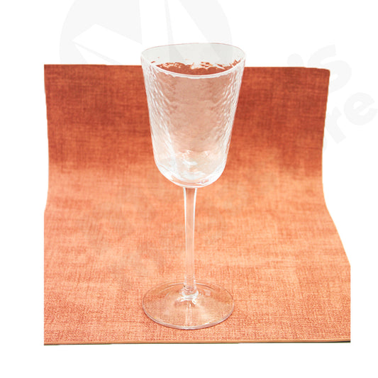 Tumbler  Wine 22X9Cm Tri Embossed  Crystal