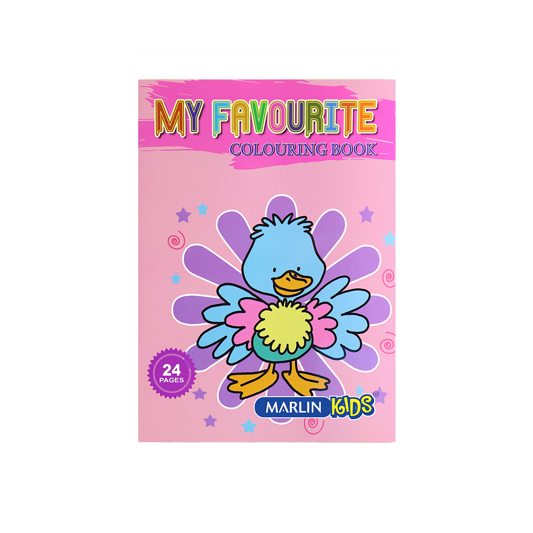Marlin Colouring Book 24Page My Favourite