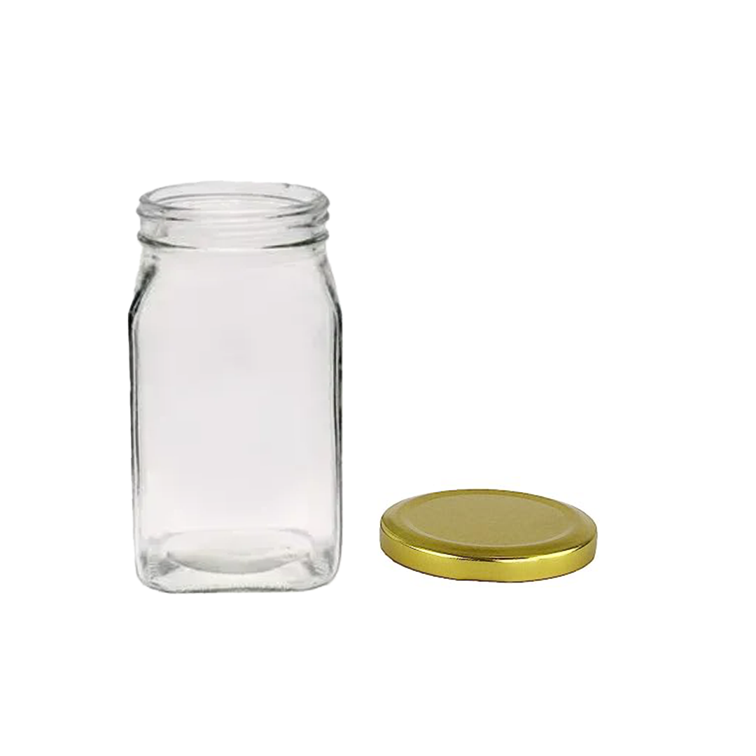 Jar Honey 450Ml Square Tti
