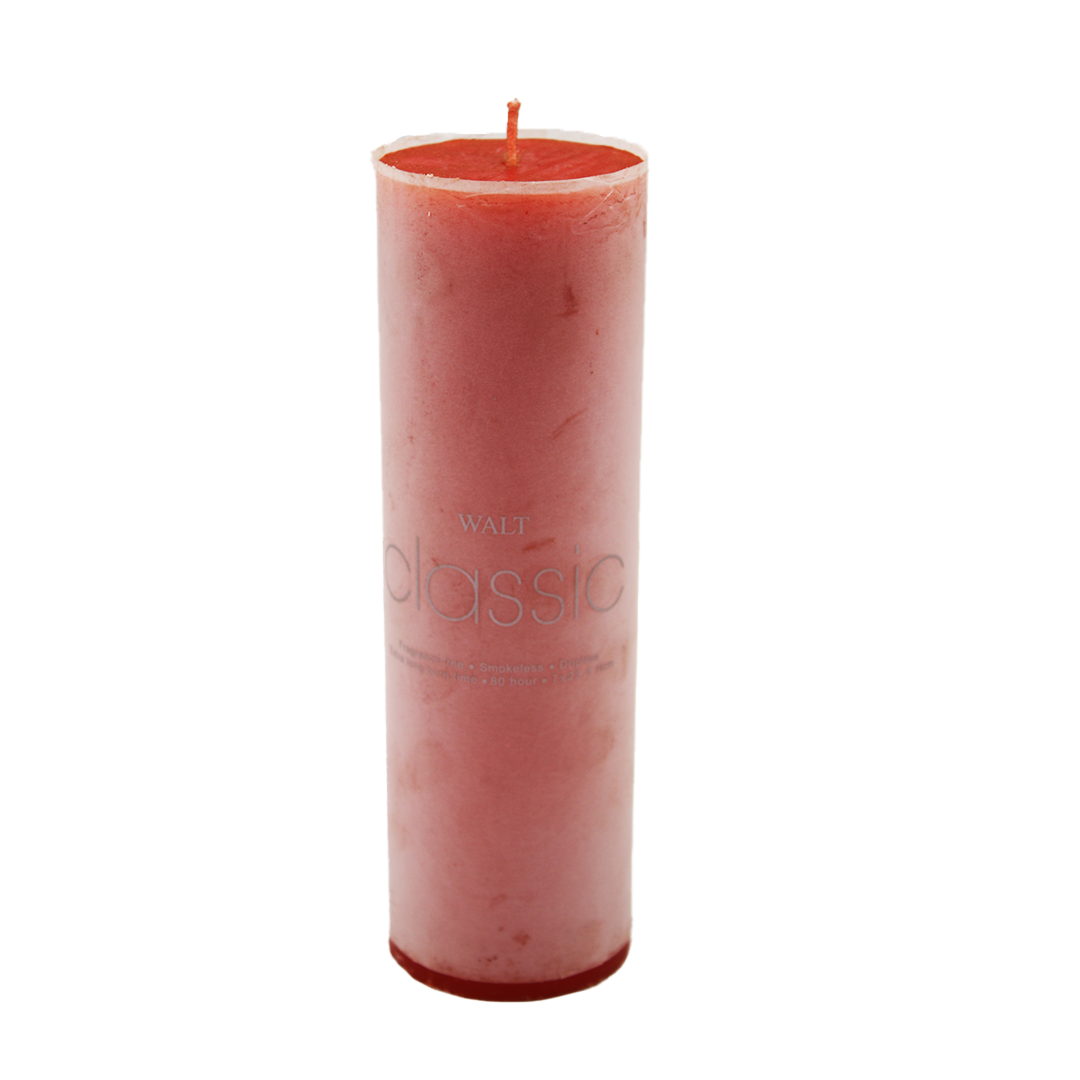 Candle 22X7Cm Fragrance Free Classic