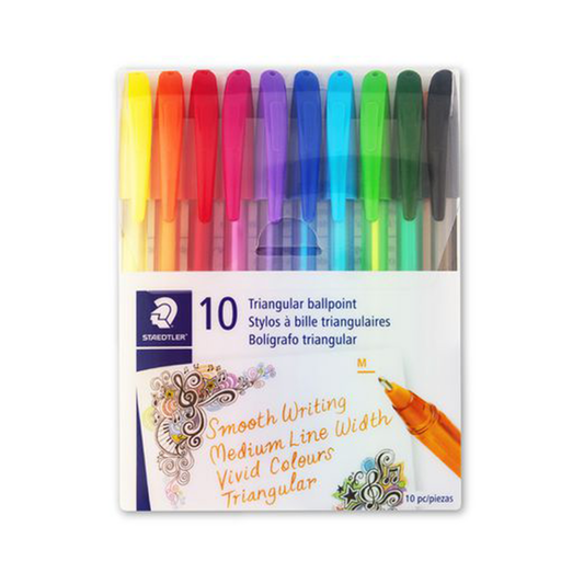 Staedtler Color Ballpoint Pens 10Pk