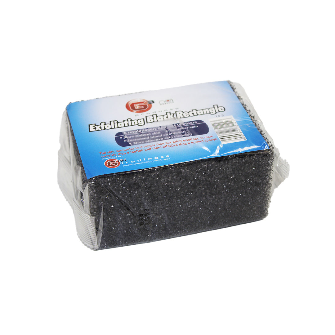 Sponge Exfoliating Black Assorted Ghh