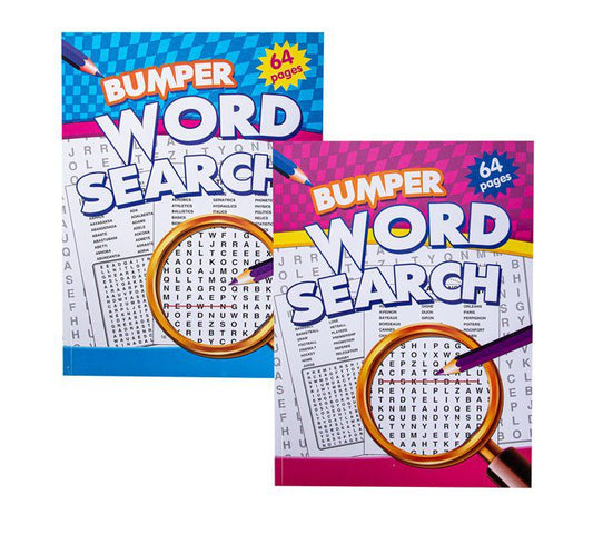 Book Puzzle Word Search  64Pages  Bumper