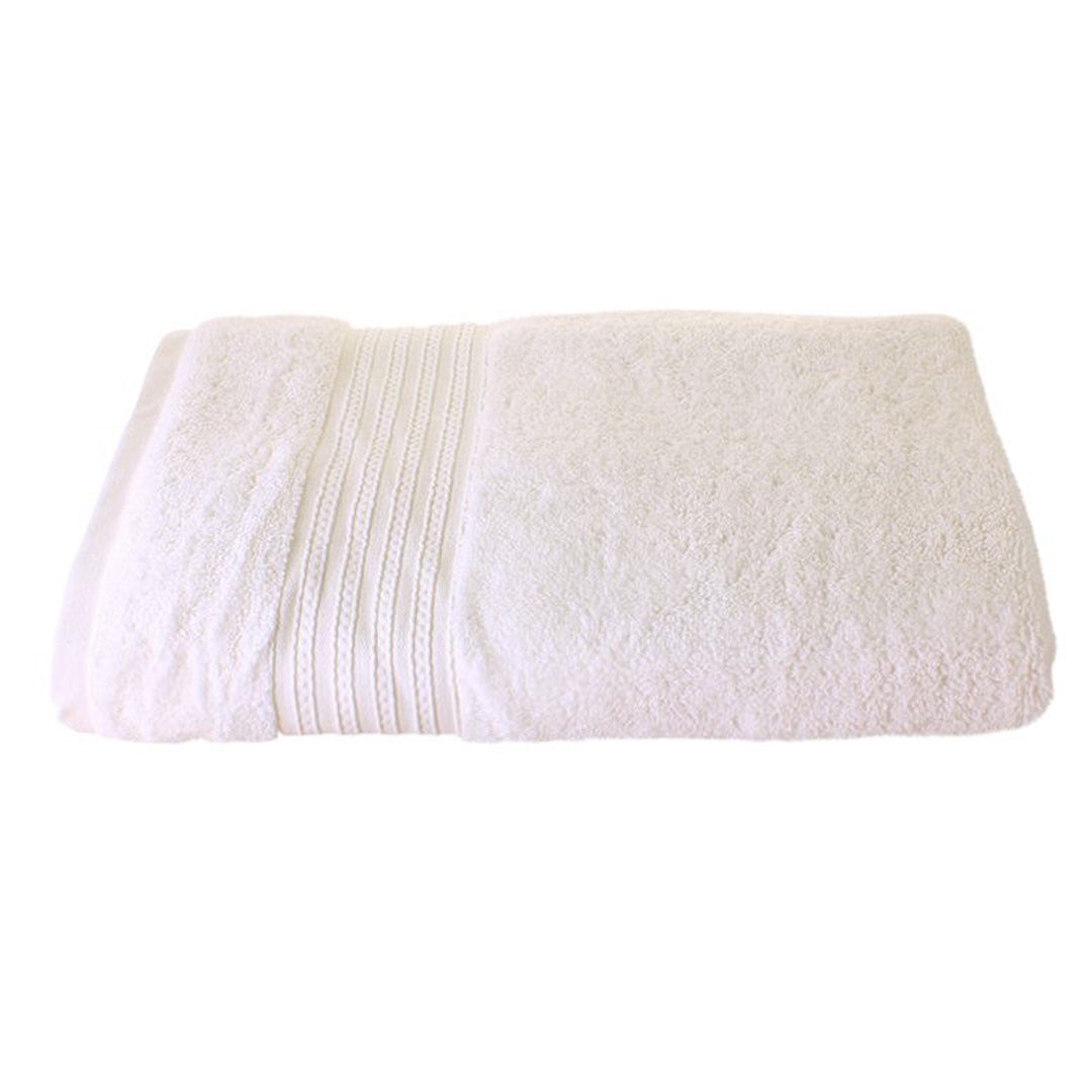 Bath Sheet Cream 90X165 Egyptian