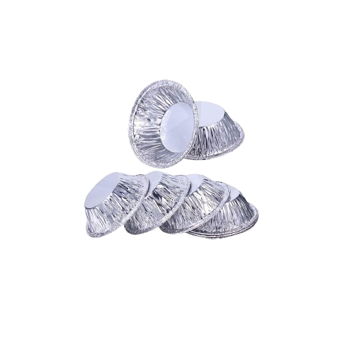 Pie Cup 100Pc Aluminium 6.5Cm