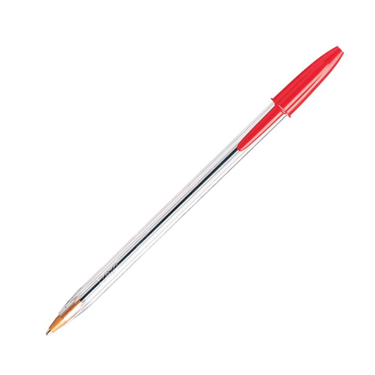 Bic Pen  Crystal Red Xtra Lite
