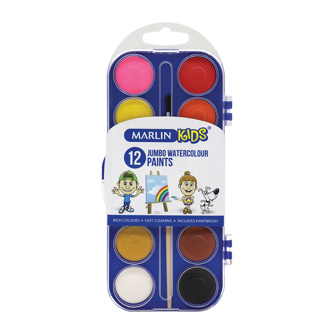 Marlin Water Paint Set 12Pc