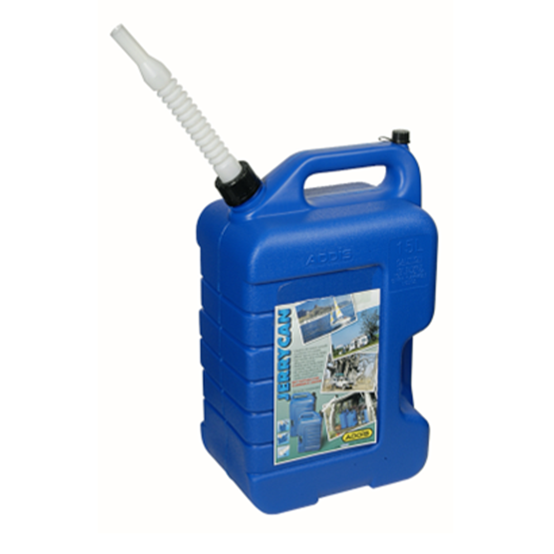 Jerry Water Can 15L Black Addis