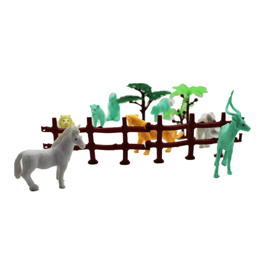 Toys Farm Animals With Fence Assorted  878-H1/H2