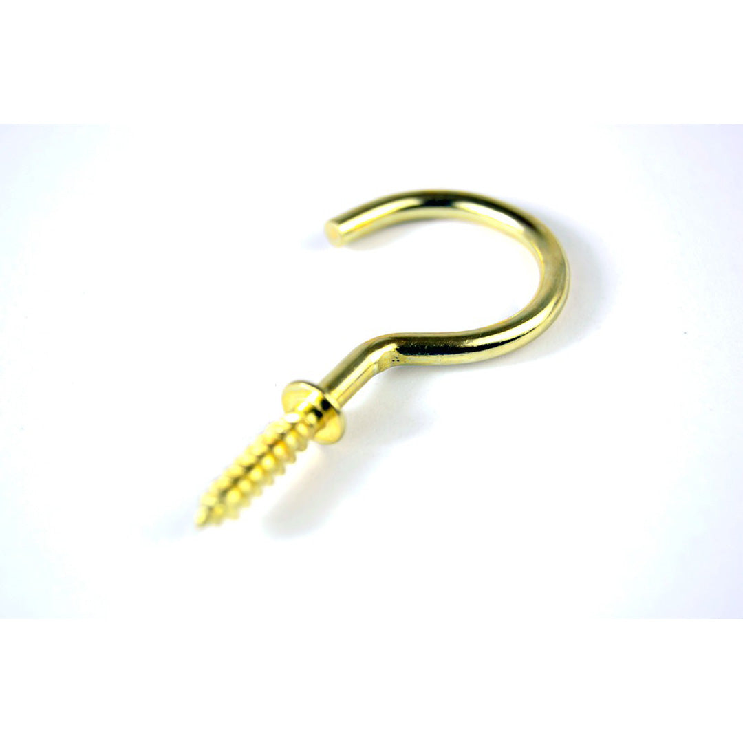 Cup Hooks 50Mm Brass